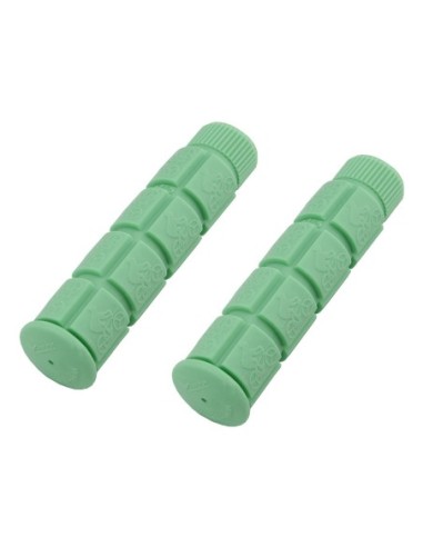 BLock Grips 7/8 long 120mm Green.
